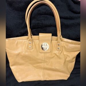Kate Spade Camel Leather Tote